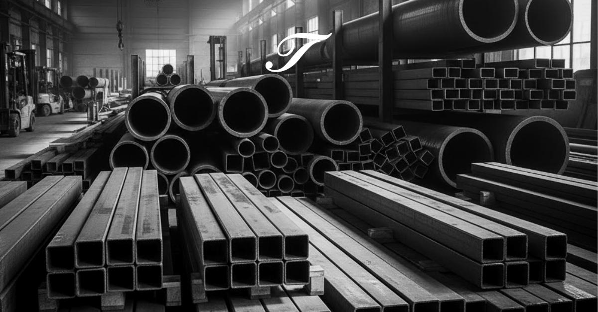 Tubos quadrados, retangulares e redondos em aço carbono para estruturas metálicas Tubos quadrados, retangulares e redondos em aço carbono para estruturas metálicas