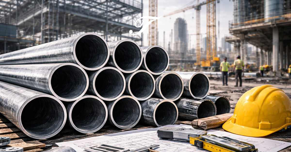 Tubos de aço utilizados em estruturas metálicas na construção civil Tubos de aço utilizados em estruturas metálicas na construção civil